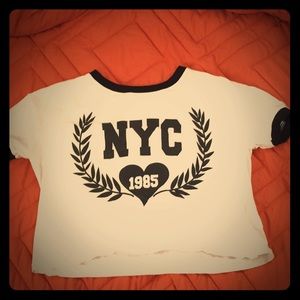 Nyc crop top